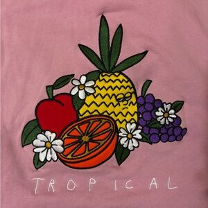 Lazy oaf tropical pink hoodie